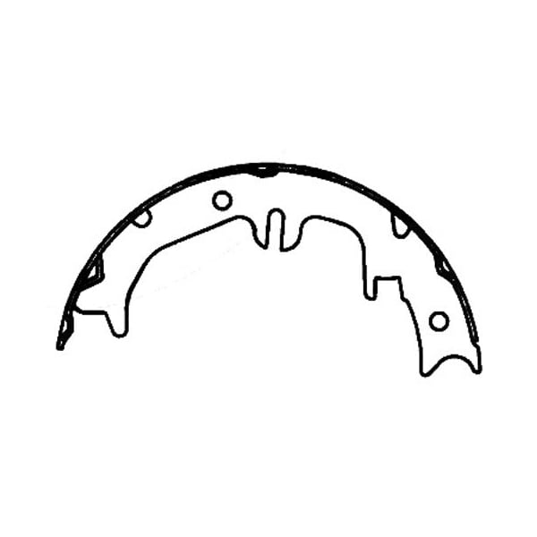 Centric Parts Centric Brake Shoes, 111.08510 111.08510 - main